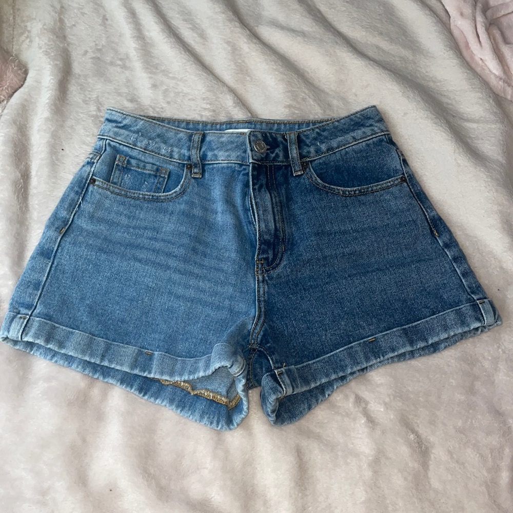 Pacsun denim mom short